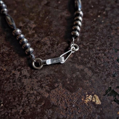 DUCK TAIL / Silver Beads Chain-50cm-《SP-Type》