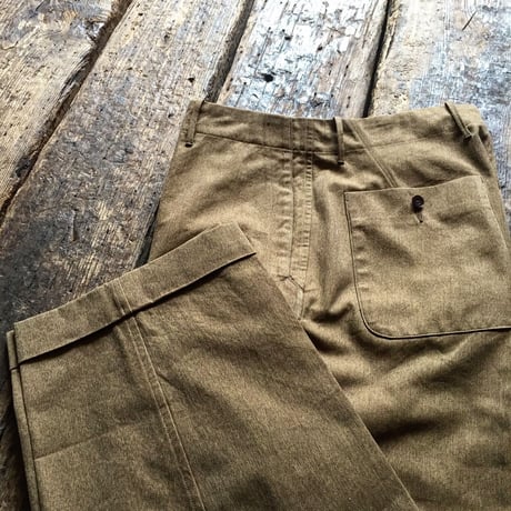 HARVESACK / ツイルサージバギーパンツ