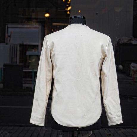 DEER HORN SMITH’S / NO COLLAR JACKET "DEER LEATHER"