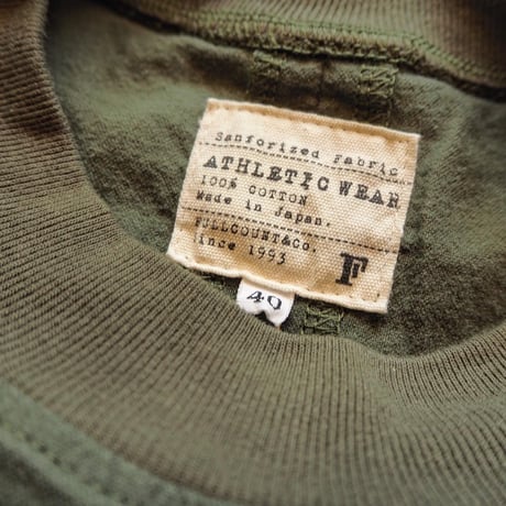 FULLCOUNT / Plain Cotton Flannel P/O Mock Neck Shirts