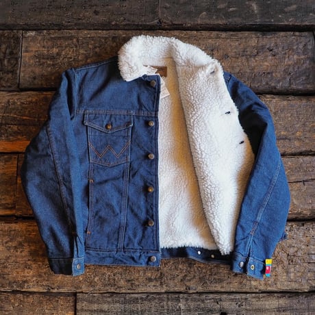Wrangler / WESTERN BOA LINED DENIM JACKET