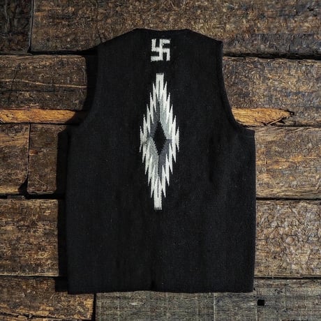 TRUJILLO'S ／ CHIMAYO SUQARE VEST ”卍”（３６〜３８inch）