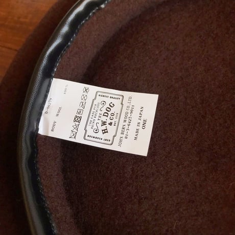 THE.H.W.DOG & CO. / FLAT BERET