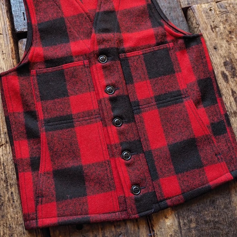 FILSON／MACKINAW WOOL VEST | CALIFORNIA HARVEST