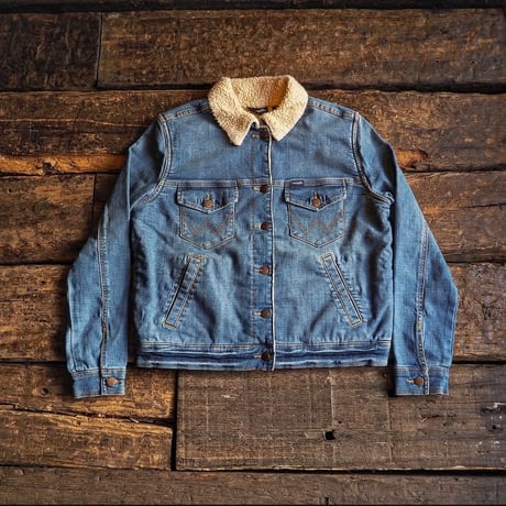 Wrangler ／ W's Denim Boa Lined Jacket
