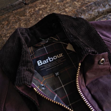 Barbour / OVER SIZE BEDALE  -Red-