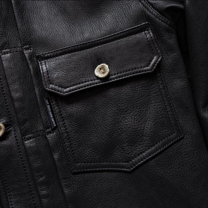 HBHS × DEER HORN SMITH'S / TYPE-1 LEATHER JACK