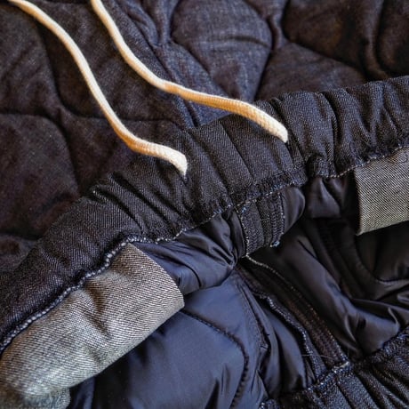 FULLCOUNT／DENIM QUILTING EASY PANTS