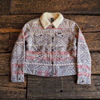 Wrangler ／ W's Cotton Blanket Boa Lined Jacket