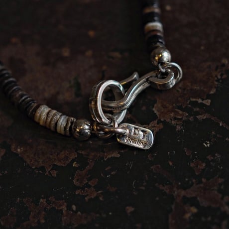 DUCK TAIL ／Heishi & Shell Beads Necklace "Type-A"