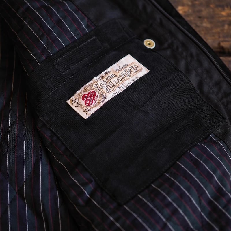 BiburyCourt／WAXED COTTON FIELD JACKET -Black- |