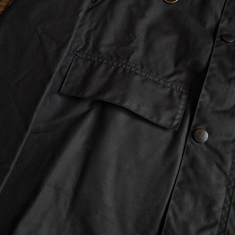 Barbour／SPEY WAXED COTTON JACKET -Black-