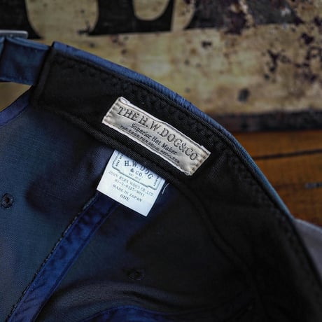 THE H.W.DOG＆CO. / BIO PROCESSED SHALLOW CAP "Blue"