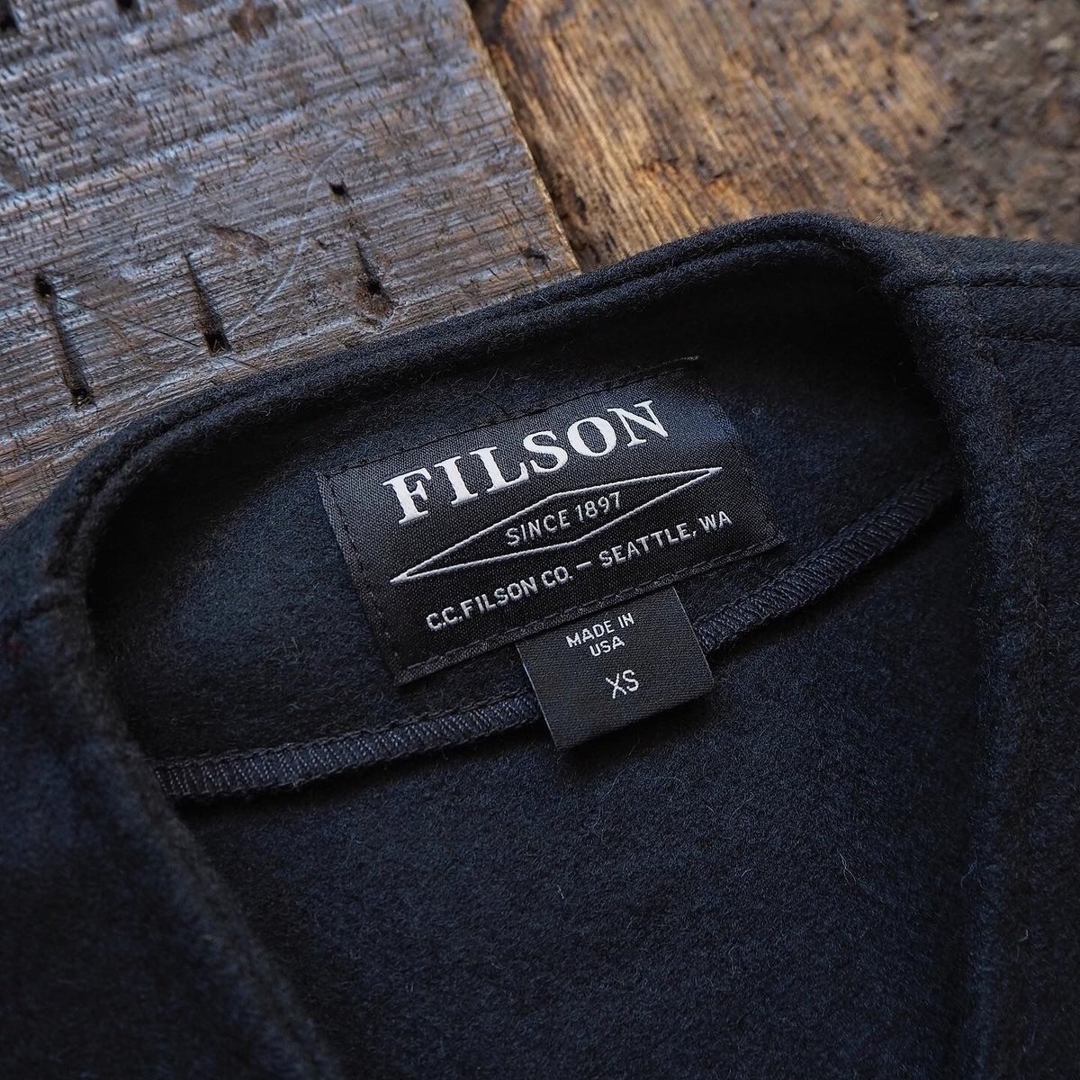 FILSON／MACKINAW WOOL VEST | CALIFORNIA HARVEST