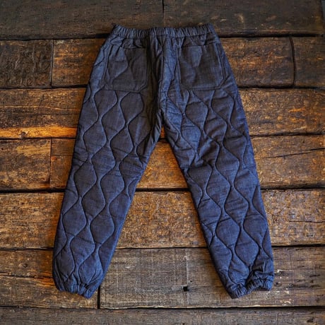 FULLCOUNT／DENIM QUILTING EASY PANTS