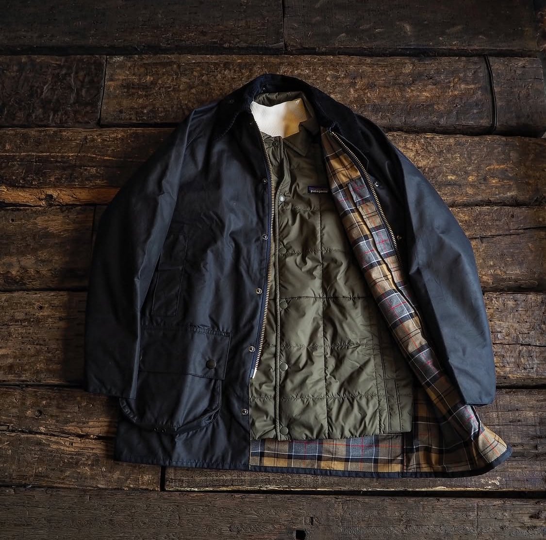 patagonia ／ M'S LIGHT GUST SHIRT JACKET -Basin