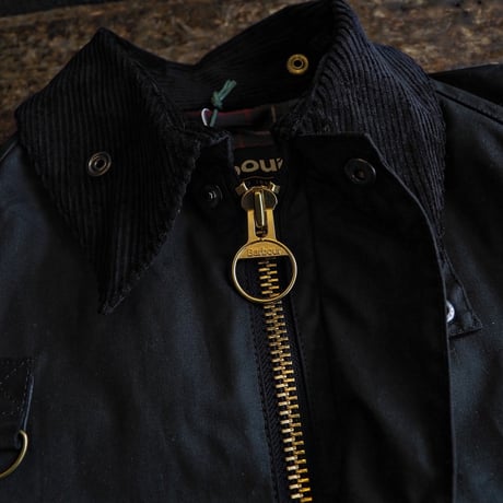 Barbour／SPEY WAXED COTTON JACKET -Black-