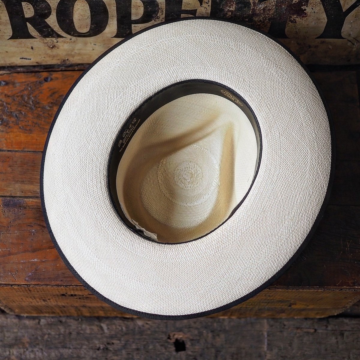 帽子 THE H.W. DOG & CO. BR PANAMA HAT OLIVE BR PANAMA HAT – THE H.W.DOG&CO.