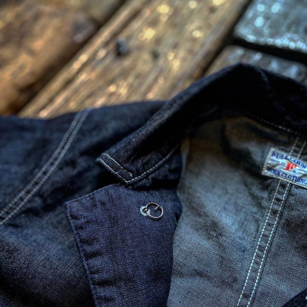 FULLCOUNT coverall ペイントダメージ FULLCOUNT coverall ペイントダメージ