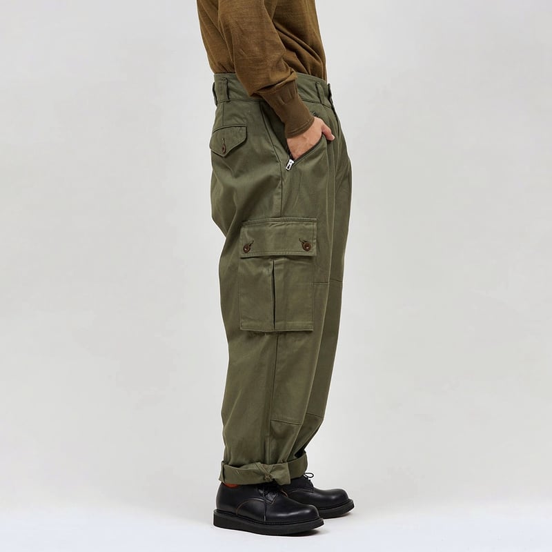 パンツ Nigel Cabourn 50s MOUNTAIN ARMY PANT 36 Nigel Cabourn／MOUNTAIN ARMY PANTS | CALIFORNIA