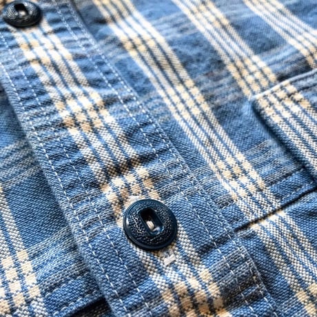 STEVENSON OVERALL CO. / DOUBLE LAYERED WORK SHIRT