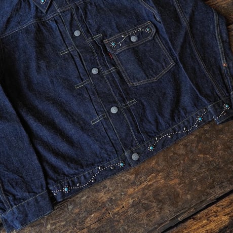 FULLCOUNT×HTC ／ ２１０７HTC (Type-1 On Studs Denim Jacket -by Zip Stevenson HTC-)