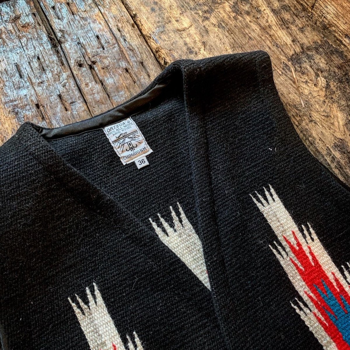 ORTEGA'S / VEST (BLACK36インチ) | CALIFORNIA HA