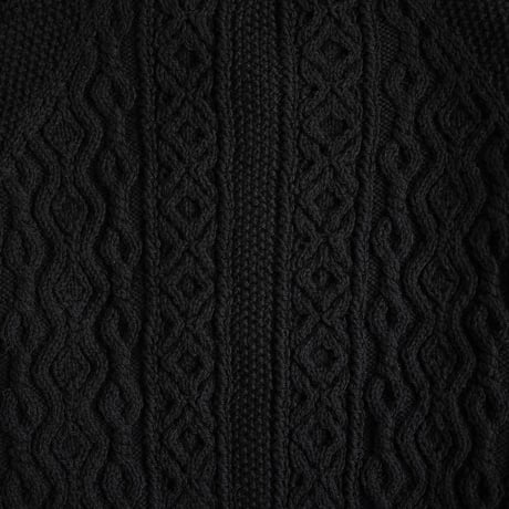 INVERALLAN / 3A LUMBER CARDIGAN "BLACK"