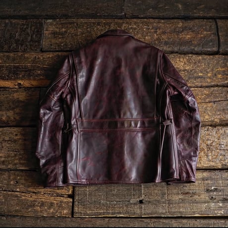 Aero Leather / LOGN HALF BELT -Cordovan-