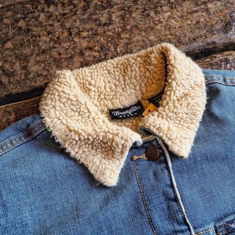 Wrangler ／ W's Denim Boa Lined Jacket