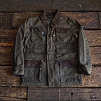 BiburyCourt／WAXED COTTON FIELD JACKET -Olive-
