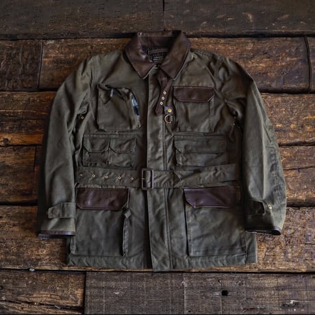 BiburyCourt／WAXED COTTON FIELD JACKET -Olive- |