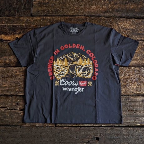 Wrangler × Coors ／ Orversize Graphic Tshirt
