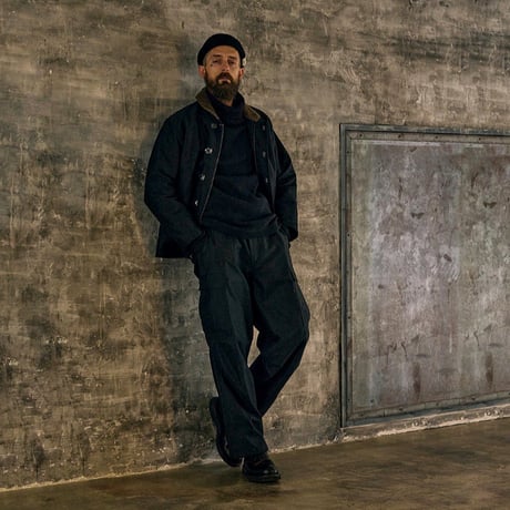 Nigel Cabourn ／ ARMY CARGO PANT -Black-