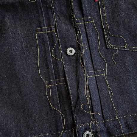 FULLCOUNT / WWII Model Brown Cotton Denim Jacket (Non Wash)