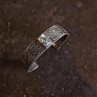 Gilbert Dino Garcia / Tufa Cast Bangle "White Buffalo"