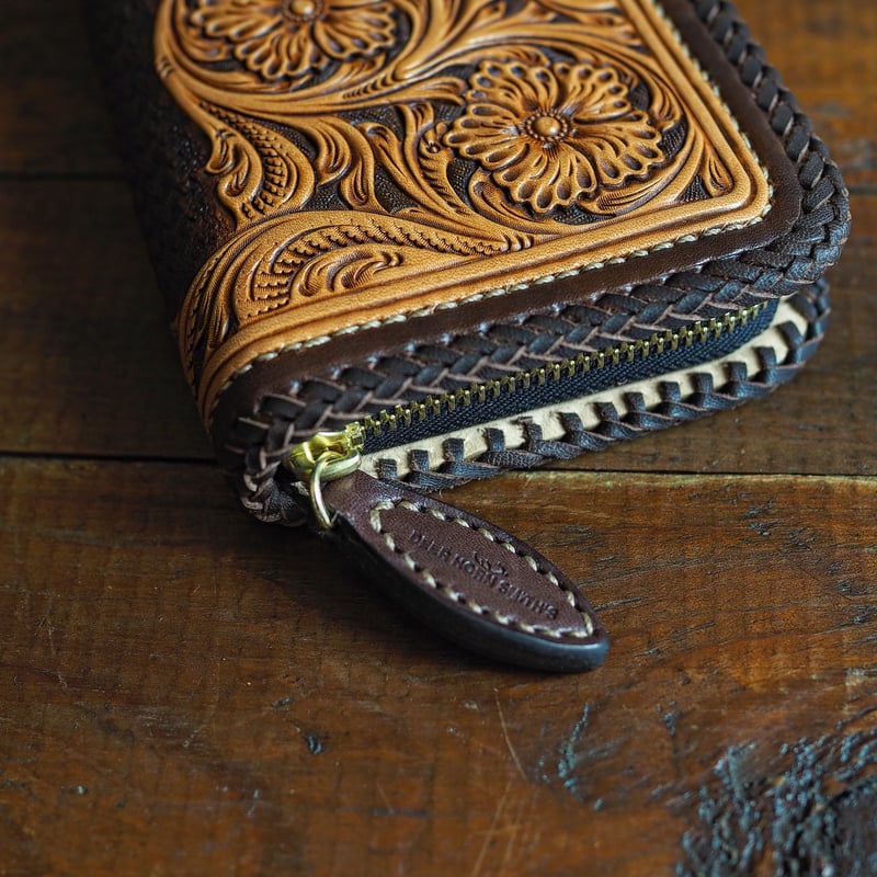 DEER HORN SMITH'S / CS-FULLZIP WALLET 