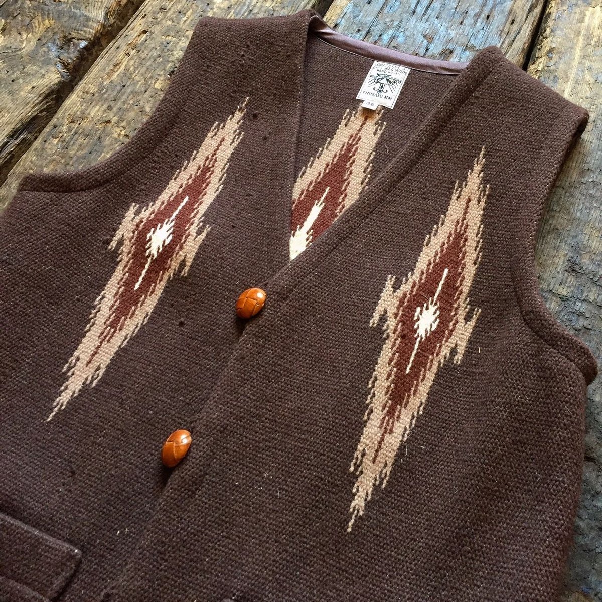 ORTEGA'S / VEST (BROWN36インチ) | CALIFORNIA HA...