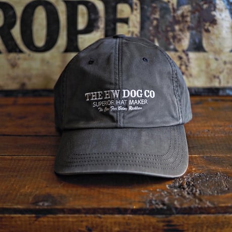 THE H.W.DOG＆CO. / BIO PROCESSED SHALLOW CAP "Black"