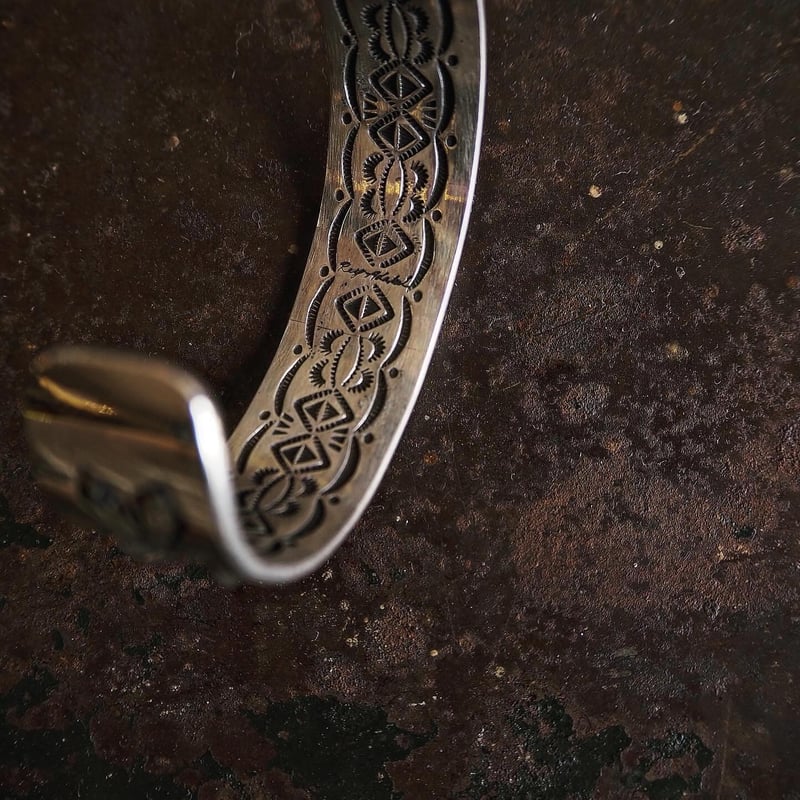RAY ADAKAI / Double Stamp Bangle | CALIFORNIA