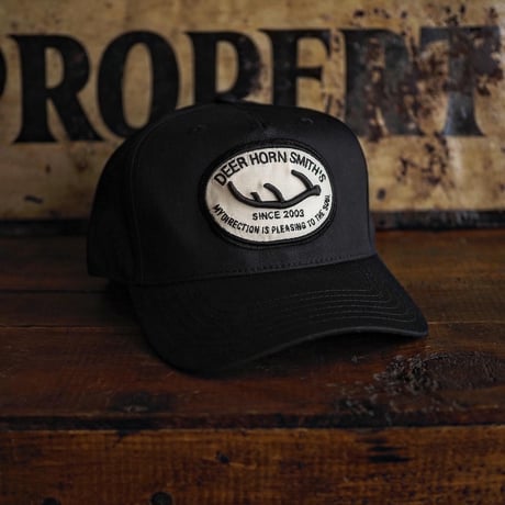 DEER HORN SMITH'S / LOGO TWILL CAP