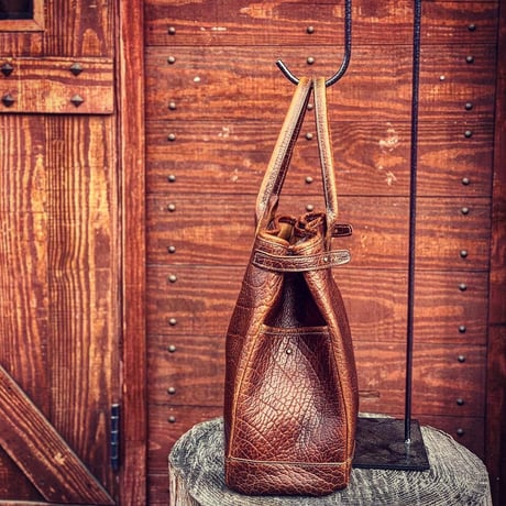 CORONADOLEATHER / AMERICAN BISON TOTE