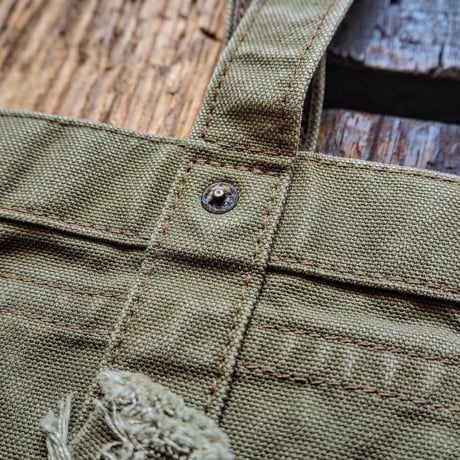 FULLCOUNT / Paraffin Canvas Coal Bag