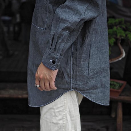 HAVERSACK / Regular Collar Semi Long Shirts