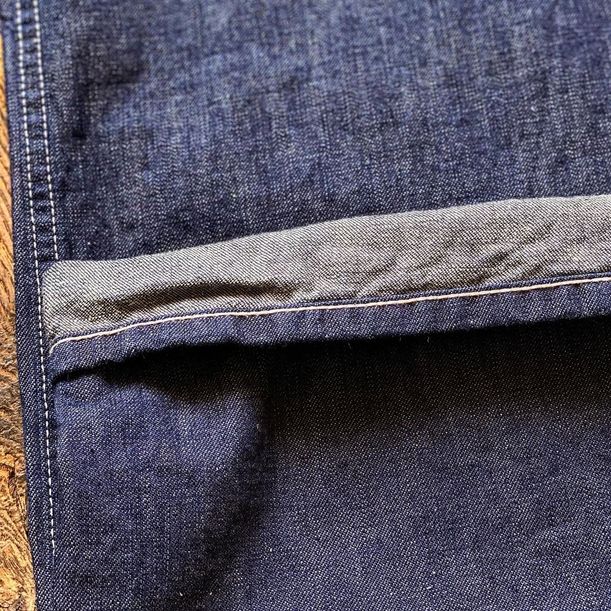 FULLCOUNT / PW Denim Cinch Back Work Pants | CA