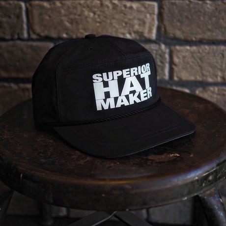 THE H.W. DOG&CO. ／ SQUARE CAP -Black-