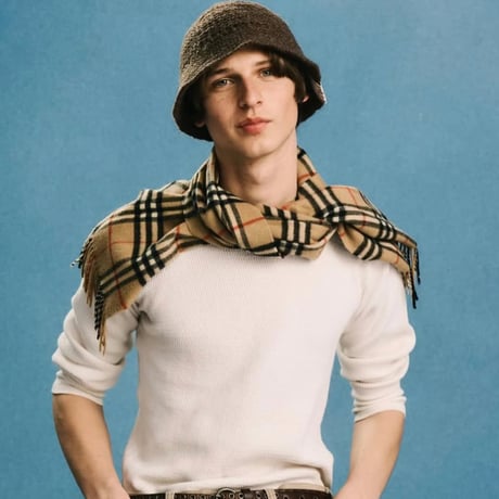 THE H.W.DOG&CO. ／ KNIT HAT -Black-