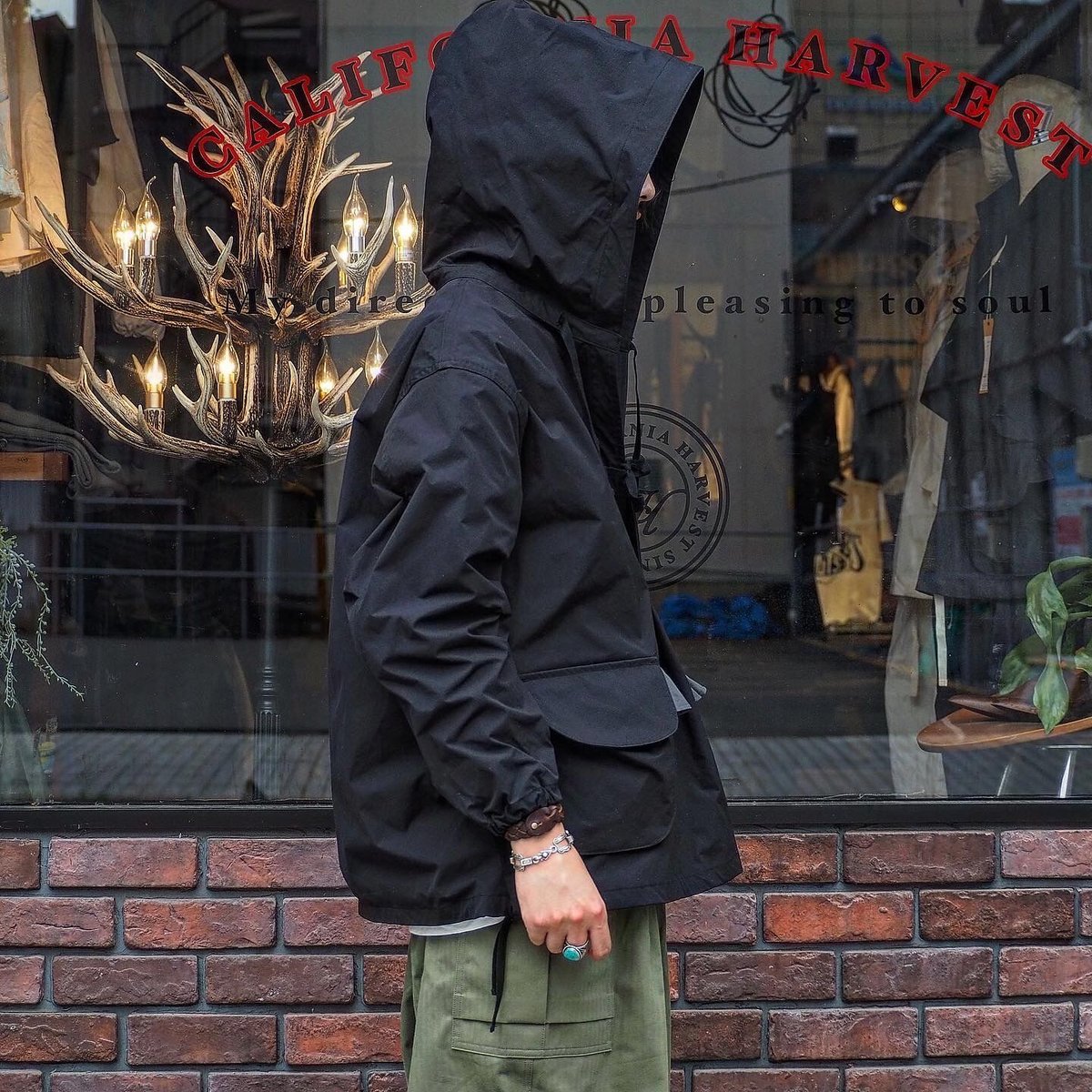 harlaut apparel アノラック