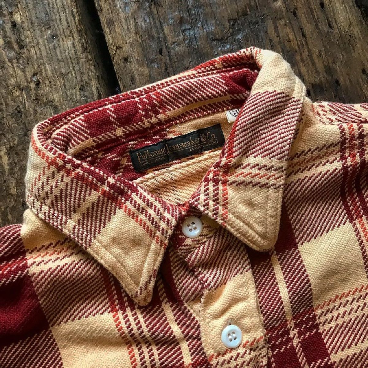 FULLCOUNT / ORIGINAL CHECK NEL SHIRTS 