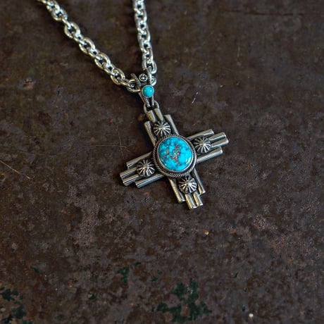 Ivan Howard ／ Turquoise Cross Top -Turquoise mountain-